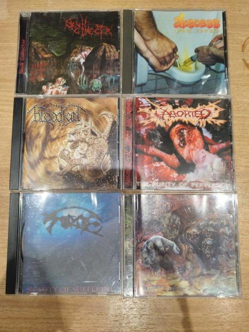 death/extreme   metal  lot, Cd's en Dvd's, Cd's | Hardrock en Metal, Zo goed als nieuw, Ophalen of Verzenden