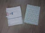 2 zomer lakentjes voor een kinderbedje., Jongetje of Meisje, Wit, Overige typen, Ophalen of Verzenden