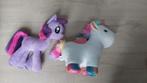 troeteldier unicorn en paardje, Ophalen, Gebruikt, Paard