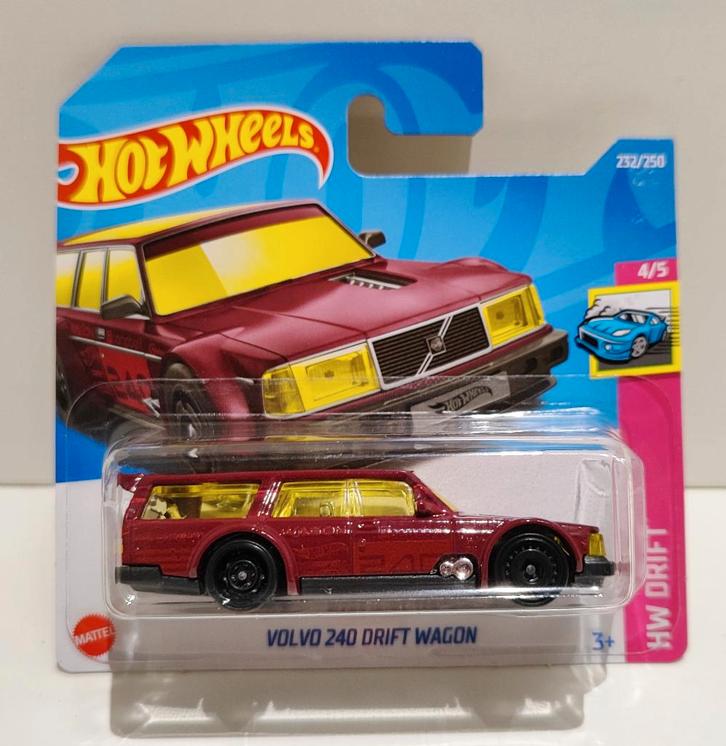 Hot Wheels Volvo 240 Drift Wagon (2022), Hobby & Loisirs créatifs, Voitures miniatures | Échelles Autre, Enlèvement ou Envoi