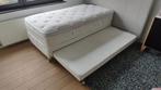 lit avec lit gigogne et matelas/ bed with trundle bed, Huis en Inrichting, Slaapkamer | Bedden, Ophalen, Gebruikt, Wit, 190 cm of minder