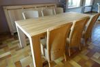 eiken eettafel, Huis en Inrichting, Ophalen, 100 tot 150 cm, Eikenhout, Vijf personen of meer
