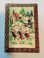 Perzisch houten kistje met Khatam micro mozaïek, Ophalen of Verzenden
