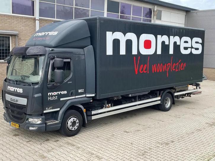 DAF LF 210 2016 wissellaadbak systeem, Auto's, Vrachtwagens, ABS, Airconditioning, Cruise Control, DAF, Diesel, Automaat, Zilver of Grijs