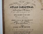 3 plans/cartes anciennes de Meise, Vandermaelen, 19e siècle, Enlèvement