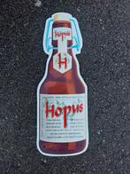 Hopus bier Emaille bord, Verzamelen, Ophalen of Verzenden, Zo goed als nieuw