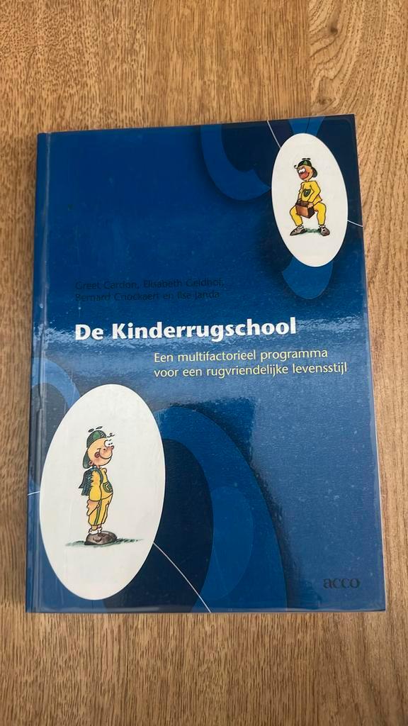 G. Cardon - De kinderrugschool, Boeken, Wetenschap, Zo goed als nieuw, Ophalen of Verzenden