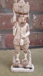 Handgesneden beeldjes in kamelenbeen uit India, Antiek en Kunst, Ophalen of Verzenden