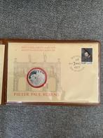 Rubensjaar 1977 penning en postzegel etui, Postzegels en Munten, Postzegels | Europa | België, Ophalen of Verzenden