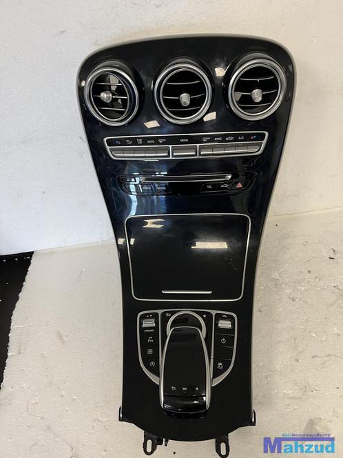 MERCEDES C-KLASSE W205 Zwart glans middenconsole compleet 20, Auto-onderdelen, Interieur en Bekleding, Mercedes-Benz, Gebruikt