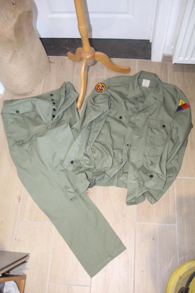 US WW2 tenue complète HBT (COPIE), Collections, Objets militaires | Seconde Guerre mondiale, Armée de terre, Envoi