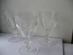3 kristallen glazen van Val St Lambert, Antiek en Kunst, Antiek | Glaswerk en Kristal, Ophalen of Verzenden