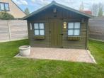 Tuinhuis in collstrop hout, Tuin en Terras, Tuinhuizen, Ophalen, Tuinhuis, Zo goed als nieuw, 2 ramen