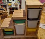 Rangement en bois ikea trofast comme neuf, Kinderen en Baby's, Kinderkamer | Commodes en Kasten, Ophalen, Kast, Zo goed als nieuw