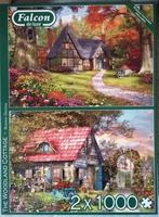 Falcon Puzzle, Ophalen, 500 t/m 1500 stukjes, Gebruikt, Legpuzzel