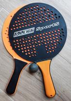 Beachtennis zwart/oranje, Ophalen of Verzenden, Zo goed als nieuw
