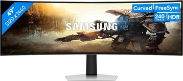 Samsung Odyssey G9 49" QLED Curved Monitor 5120x1440, 240 Hz beschikbaar voor biedingen
