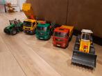Verzameling Bruder bulldozer, vrachtwagen, tractor, Joskin, Ophalen, Gebruikt