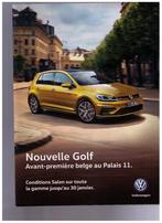 Dépliant publicitaire gamme VW 2017 Golf, up, polo, passat.., Livres, Comme neuf, Dépliant, Envoi, Collectif