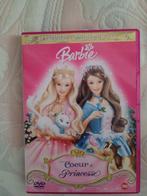 DVD Barbie coeur de Princesse, Ophalen of Verzenden, Tekenfilm, Zo goed als nieuw