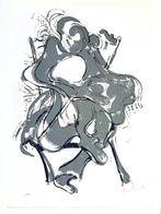 TONE PAUWELS - Zeefdruk / SIG - Zwarte Panter - 63 x 44 cm, Verzenden