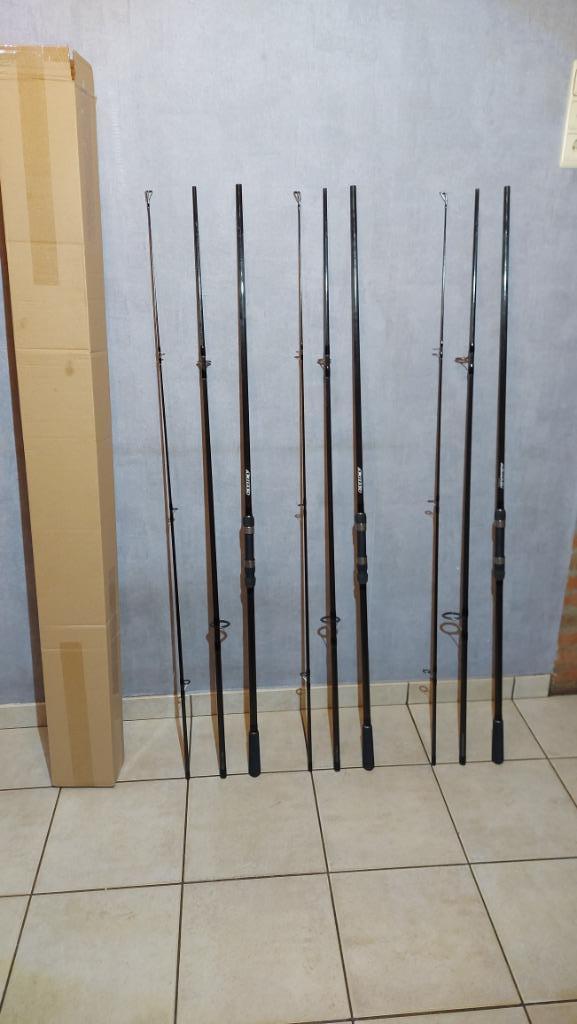 3.Karperhengels Shakespeare Cypry 13ft 3,90m (3,5lb), Watersport en Boten, Hengelsport | Karpervissen, Zo goed als nieuw, Werphengel