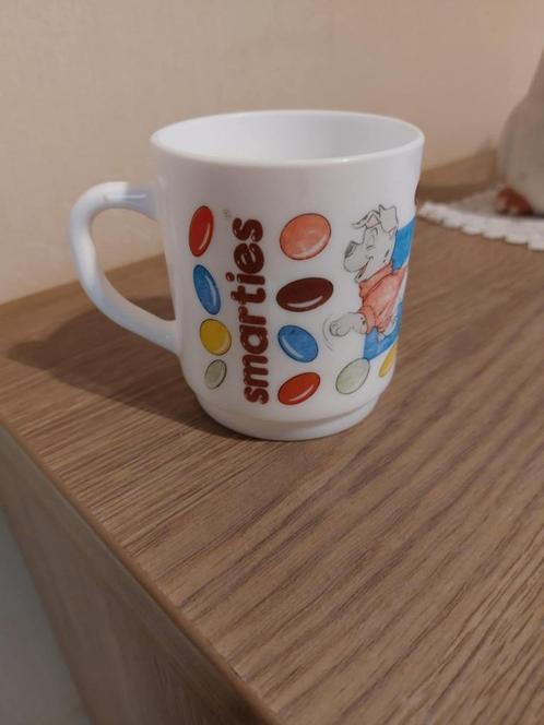 Mok / Smarties / 101 Dalmatiërs / Arcopal, Huis en Inrichting, Keuken | Servies, Gebruikt, Kom(men), Verzenden