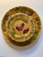 Sarreguemines fruitservies, Antiek en Kunst, Antiek | Keramiek en Aardewerk, Ophalen of Verzenden
