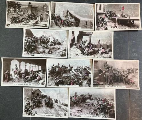 Napoleon-Lot-Reeks-10 oude postkaarten-zichtkaarten+-1900, Verzamelen, Postkaarten | Themakaarten, Ongelopen, Voor 1920, Politiek en Historie