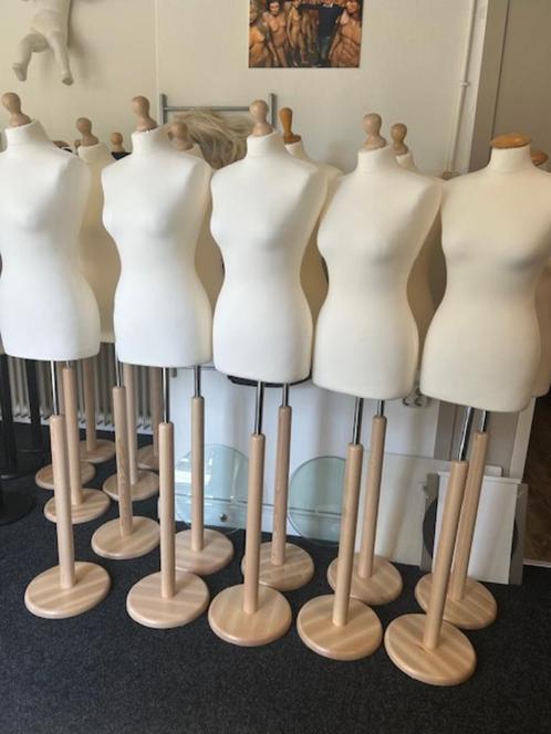 paspop op houten standaard etalagepop torso buste NIEUW !!!!, Kleding | Dames, Overige Dameskleding, Ophalen of Verzenden