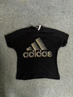 T-shirt Adidas, Comme neuf, Manches courtes, Taille 36 (S), Noir