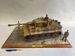 1/16 diorama met Tiger tank, Hobby en Vrije tijd, Ophalen, Zo goed als nieuw, Groter dan 1:35, Diorama