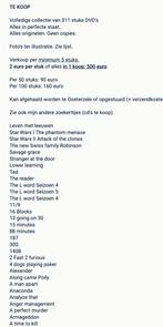 DVD collectie 304 stuks, Tous les âges, Enlèvement ou Envoi, Comme neuf