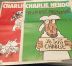 Charlie Hebdo kranten 1178 en 1179 (januari 2015), Ophalen of Verzenden, Gelezen, Krant