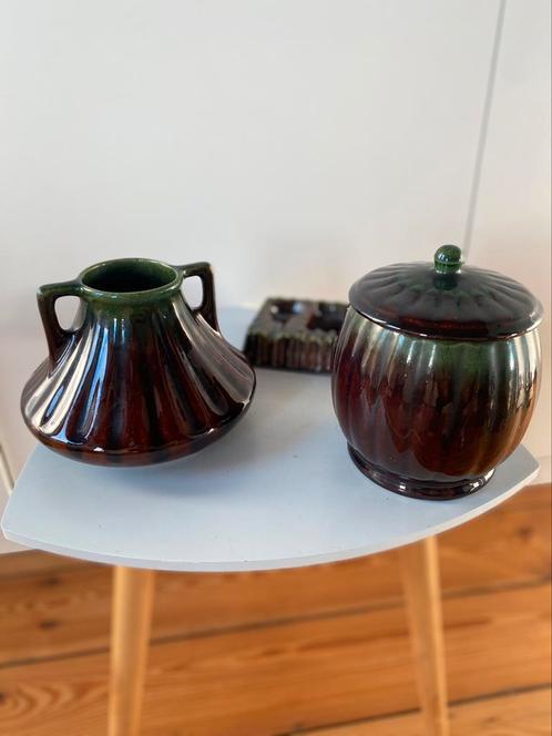 Ensemble céramique Thulin Art Deco, Antiquités & Art, Antiquités | Vases