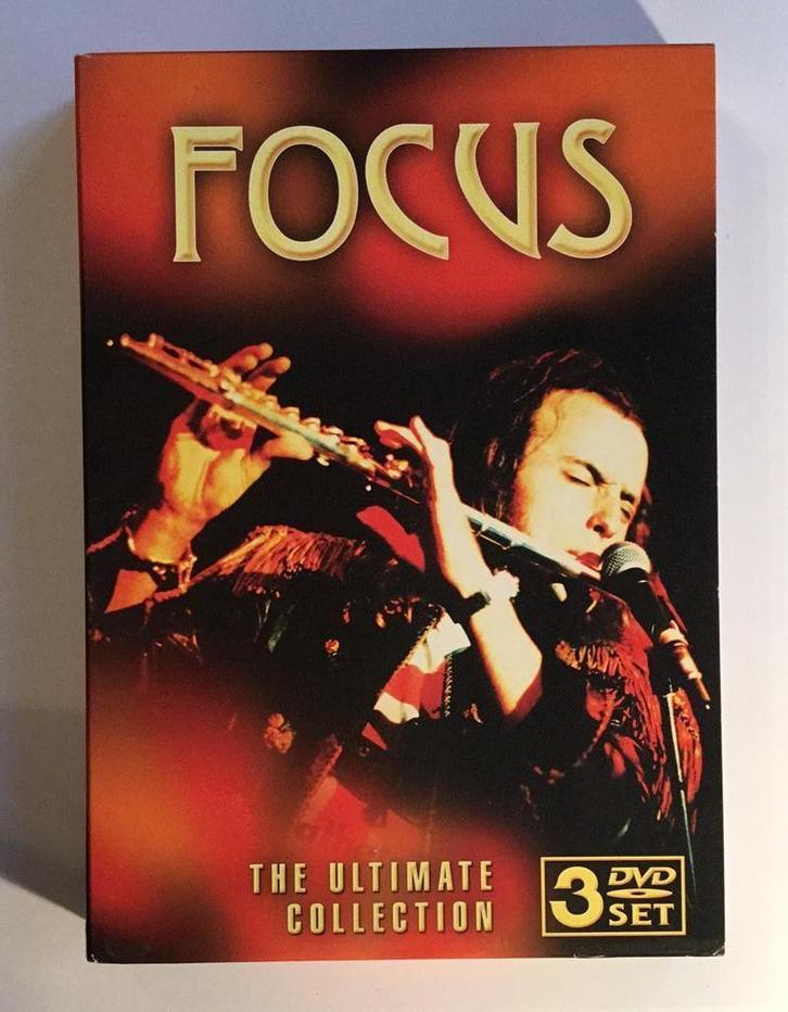 DVD box 3 DVD FOCUS - The Ultimate Collection, Cd's en Dvd's, Dvd's | Muziek en Concerten, Zo goed als nieuw, Muziek en Concerten