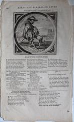 17e eeuw illustratie Streelje den Hondt hy bederft Uw Kleedt, Antiek en Kunst, Ophalen