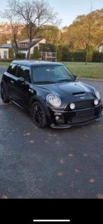 Mini Cooper 1.6s jcw, Auto's, Euro 5, Zwart, Overige bekleding, Zwart