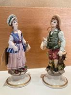 Twee prachtige porseleinen beeldjes van Marcolin, Ophalen