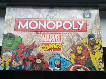 MONOPOLY MARVEL COMICS ( sealed) / NU BIEDEN vanaf 29,99euro beschikbaar voor biedingen