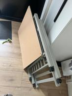 babypark in hoogte verstelbaar met bevestigingsmateriaal, Ophalen, Gebruikt, Rechthoekig, In hoogte verstelbaar