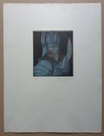 ERNST FUCHS / HERODES / KLEURETS / 52x40cm / SIG, Ophalen of Verzenden