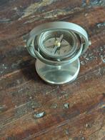 Vintage messing gimbal kompas op standaard, Antiek en Kunst, Ophalen of Verzenden