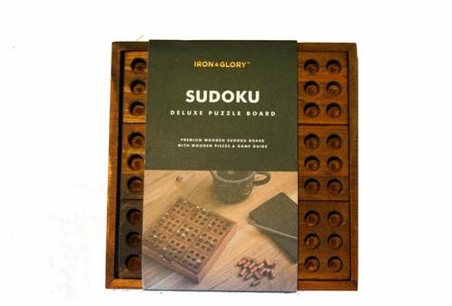 SUDOKU - Iron & Glory Deluxe Puzzle Board, Hobby en Vrije tijd, Gezelschapsspellen | Bordspellen, Nieuw, Een of twee spelers, Ophalen of Verzenden
