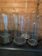 Laatste glazen ronde stolpen te koop, Huis en Inrichting, Woonaccessoires | Stolpen, Ophalen, Gebruikt