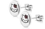 Roestvrij stalen Hello Kitty oorbellen, Handtassen en Accessoires, Ophalen of Verzenden, Nieuw