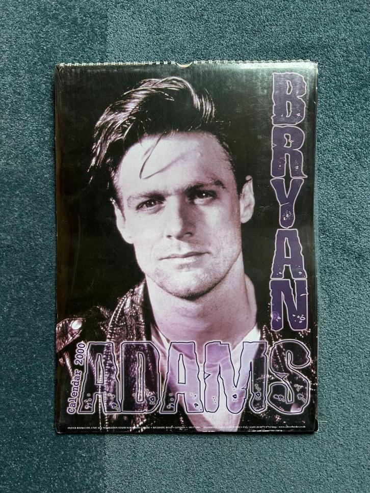 Calendrier Brian Adams année 2000, Diversen, Kalenders, Zo goed als nieuw, Jaarkalender, Ophalen of Verzenden