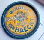 Bierplateau emaille bieren Van Haecht Bock stout, Antiek en Kunst, Antiek | Email, Ophalen of Verzenden