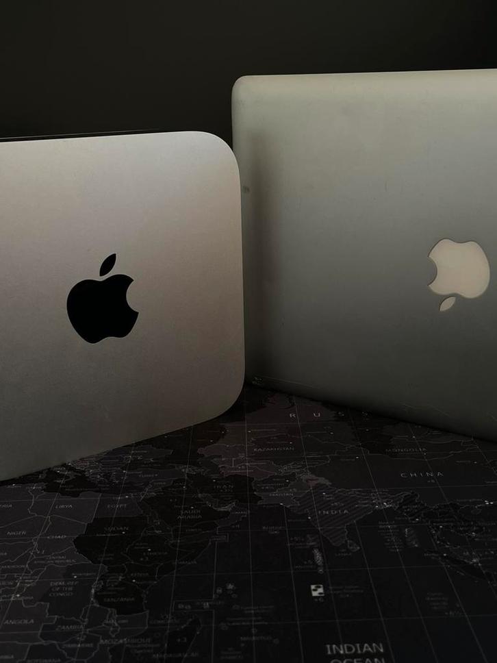 Apple macbook pro + macbook mini, Computers en Software, Apple Macbooks, Gebruikt, MacBook Pro, 13 inch, Azerty, Ophalen