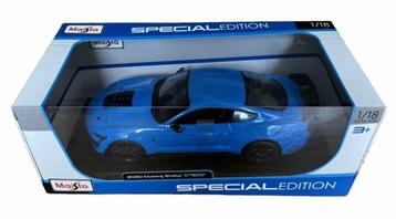 1:18 Maisto 31452B 2020 Ford Mustang Shelby Gt500 blauw beschikbaar voor biedingen